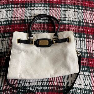 Michael Kors Black and White Purse